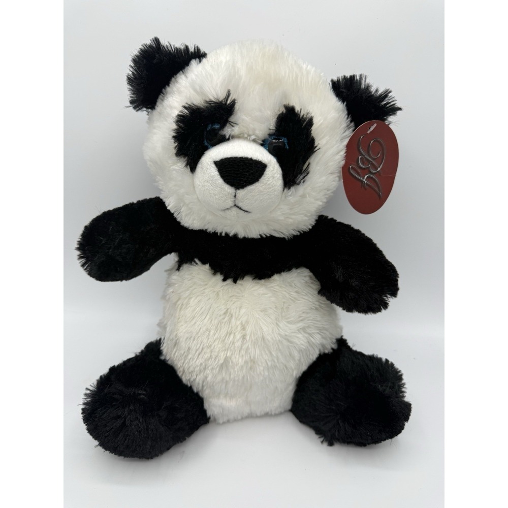 BJ Toy Company Panda Blue Eyed Soft Plush Tag Soft Stuffed Animal